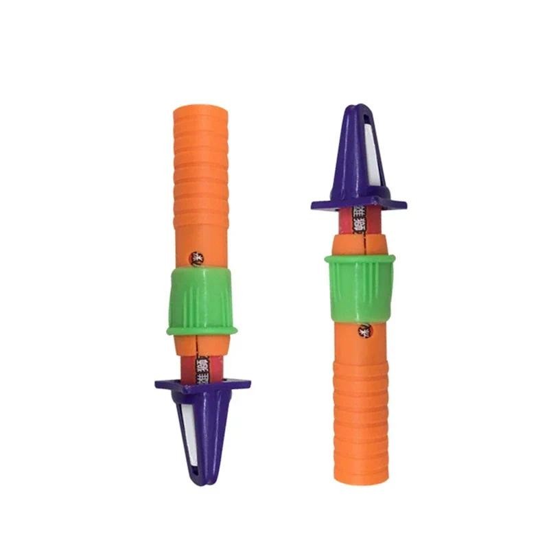 

1pc Oil Pastel Extender Plastic Drawing Crayon Pen Cap Pencil Sharpener Recolor Stick Children's Painting Writing Lengthen Tool