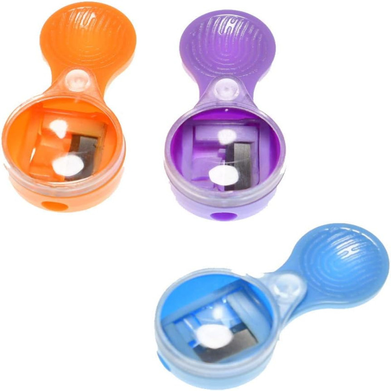 

50Pcs Mini 2.0mm Mechanical Pencil Sharpener, Thick Pencil Lead Colored Sharpener, Gift For Kids,Korean School Office Stationery