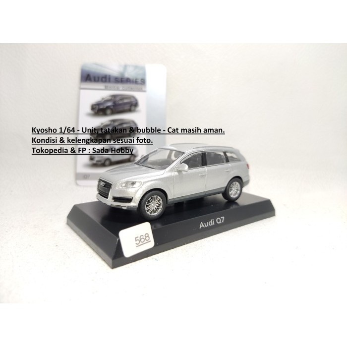 Kyosho 1/64 Audi Q7 Silver