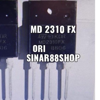 TR TRANSISTOR MD2310FX MD 2310FX 2310 ORIGINAL ASLI