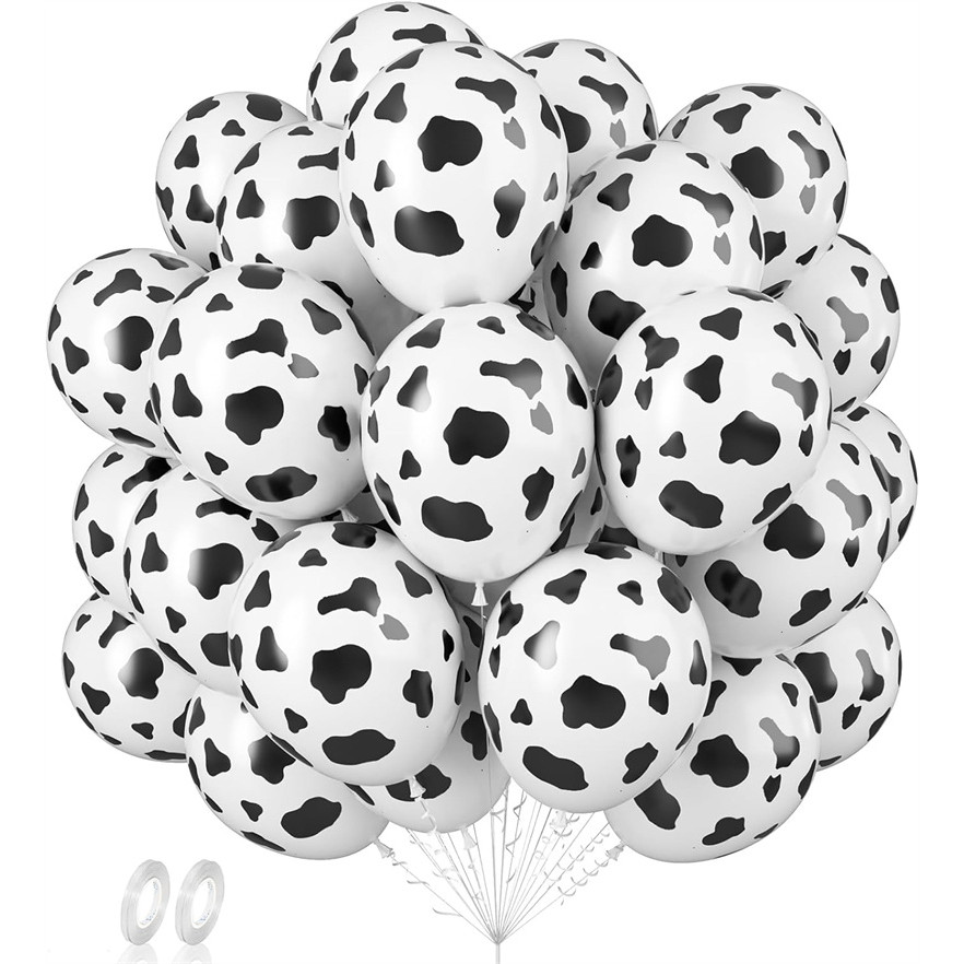 

10/30/50pcs 12inch Funny Farm Animal Balloons Latex Globos Helium Children Farm Birthday Party Baby Shower Cowboy Party Decor