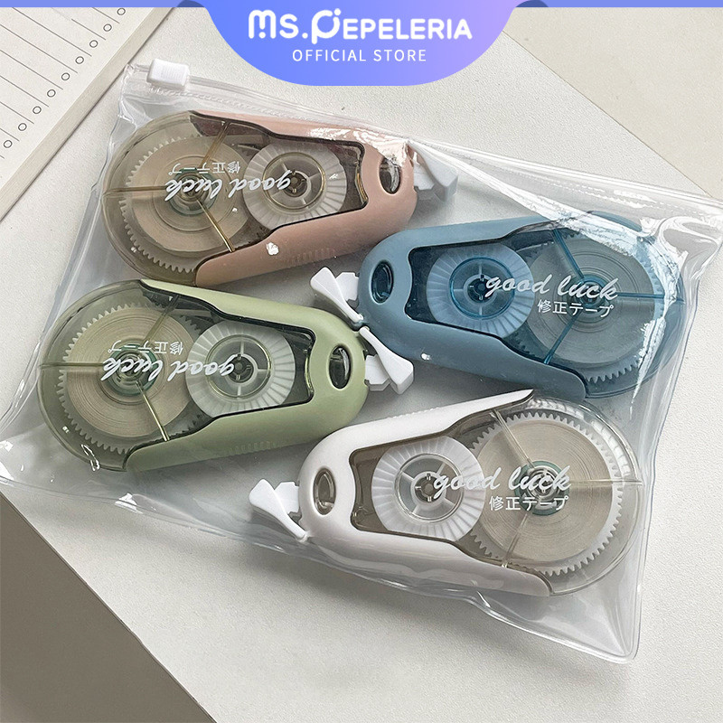 

Correction Tape/tip ex aesthetic/Pita koreksi/kapasitas besar 12 Meter Tidak Mudah Terputus-Ms.Pepeleria