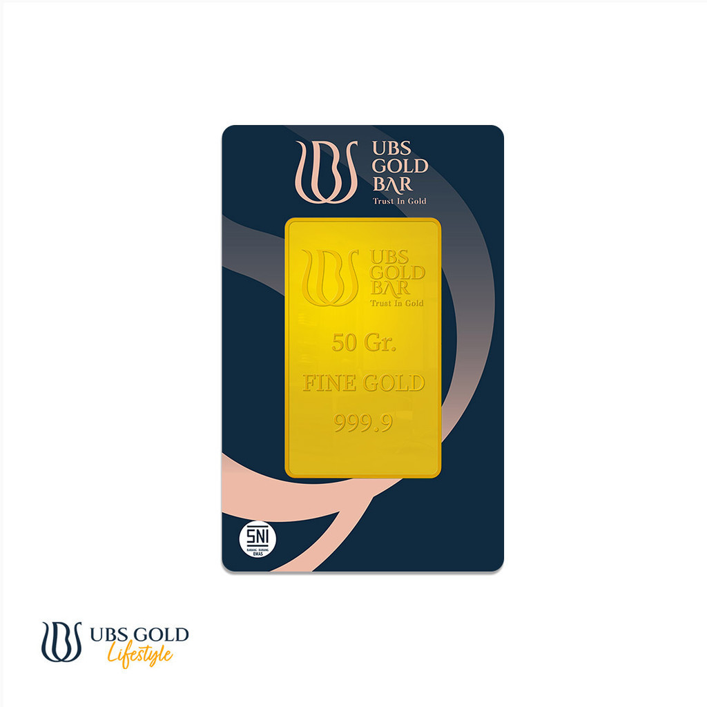 UBS Logam Mulia 50 Gram Classic