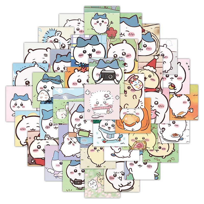 

[Readystock❤️COD]Kartun Lucu Skuter Stiker Animasi Stiker Karakter Stiker Dekoratif Telepon Gitar