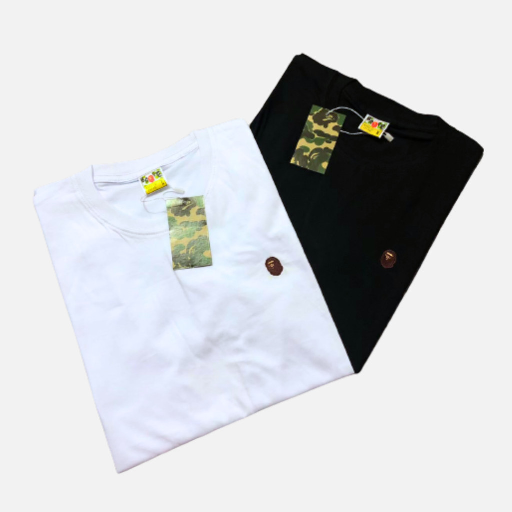 KAOS BAPE / T-SHIRT / KAOS BORDIR / KAOS DISTRO / BAPE / KAOS PRIA / KAOS WANITA / MIRROR PROMO