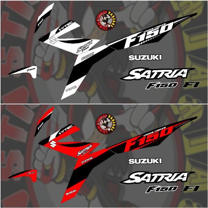 Striping stiker Satria Fu Injeksi / striping Fu Fi / Stiker Motor Satria Fu 150 Injeksi