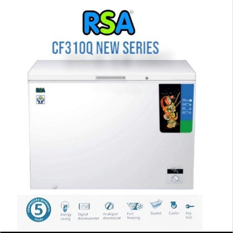 Chest Freezer | Box Freezer RSA 300Liter CF-310 Q | peti es