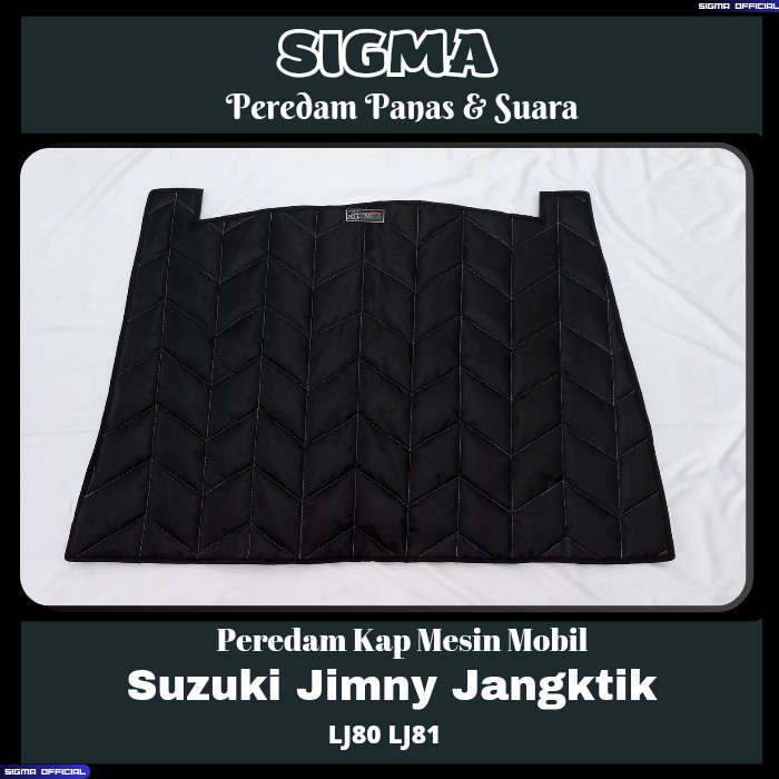 Suzuki Jimny Jangkrik LJ80 Peredam Panas Dan Suara Kap Mesin Mobil