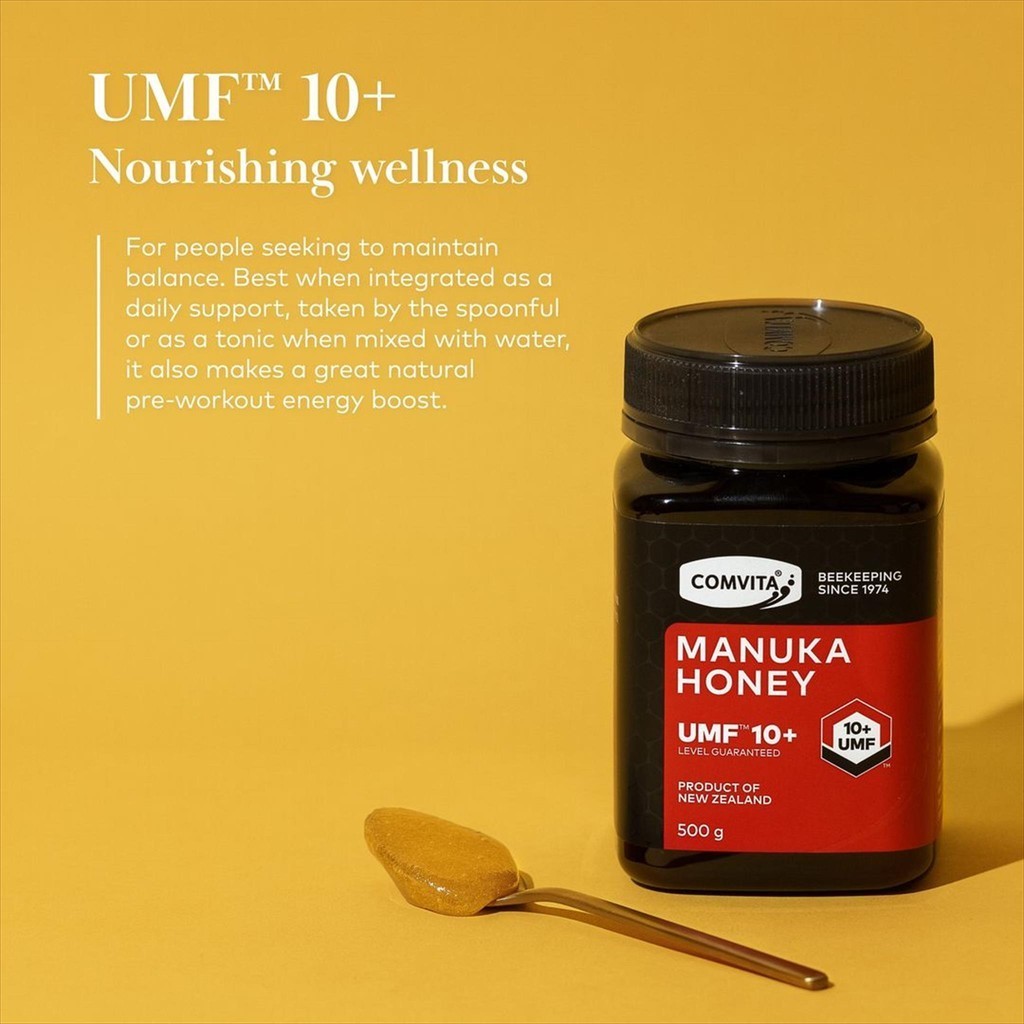

Premium Manuka Honey UMF 10+ 500g ( Madu Manukah ) - Comvita