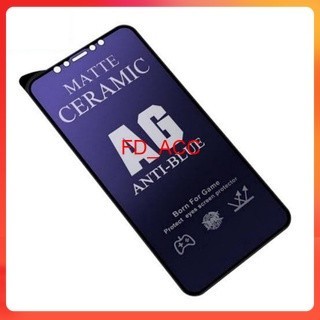 [ Realme 2 / 2 Pro / 3 / 3 Pro / 5 / 5 Pro  ] ANTI BLUELIGHT GLARE MATTE TEMPERED GLASS CERAMIC FILM