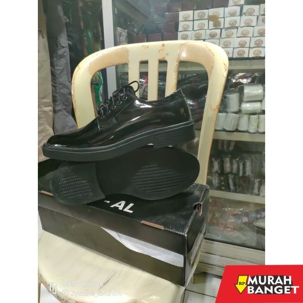 Sepatu pdh- Sepatu PDH jatah TNI AL asli