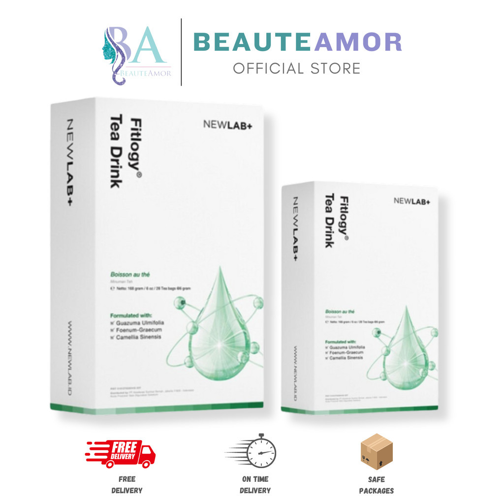 

BEAUTEAMOR - NewLab Fitlogy Tea Drink | Teh Diet | Teh Detox | Teh Pelangsing | Slimming Tea