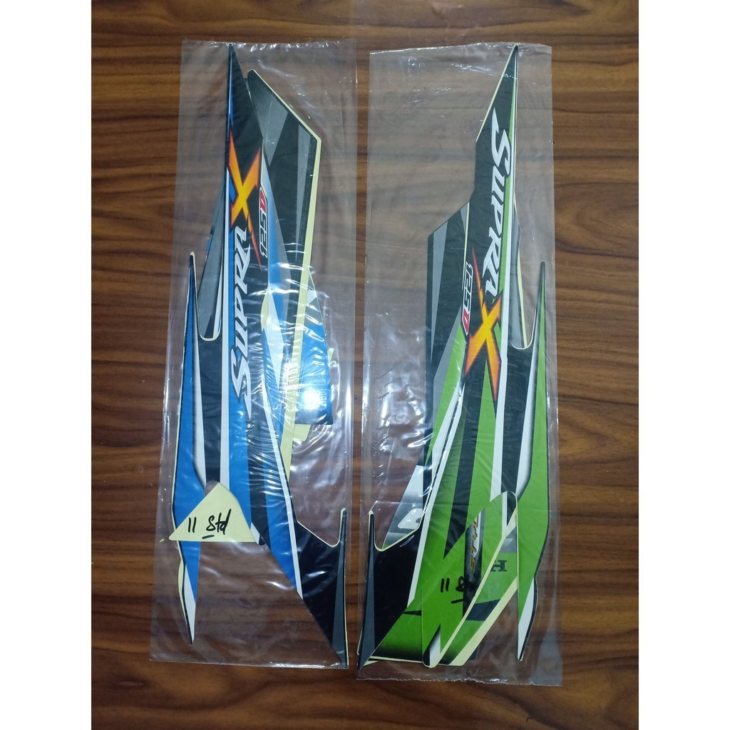 Striping sticker Honda Supra X 125 D 2011