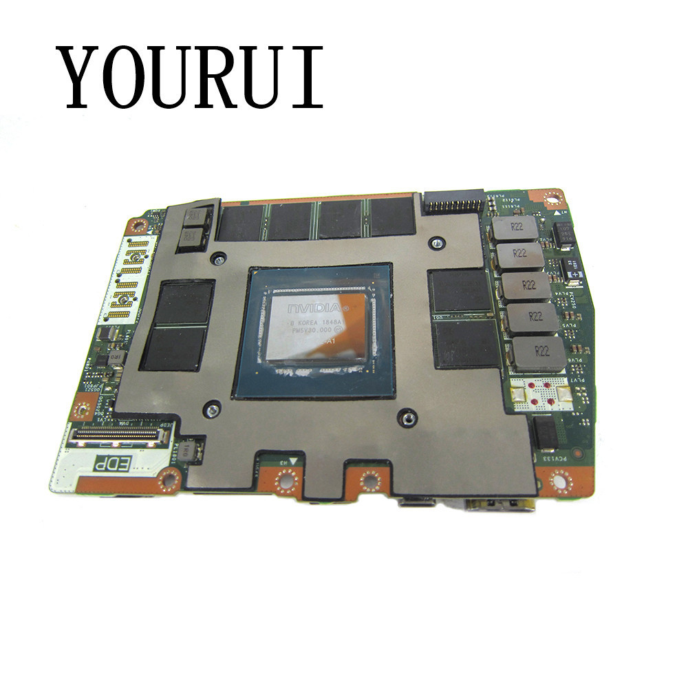 LS-G88BP For DELL Alienware Area-51m R1 Graphics VGA Card For Nvidia RTX 2070 6GB GDDR6 Video