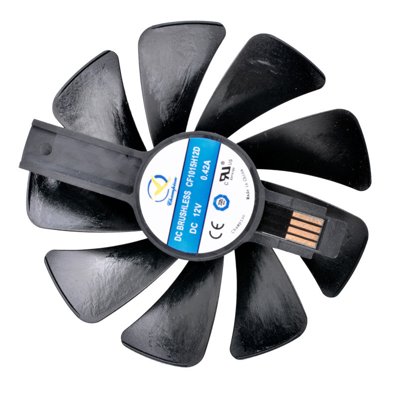 CF1015H12D FD10015M12D RX 590 580 480 470 570 GPU Cooler Fan For Sapphire RX470 RX590 RX580 RX480 RX