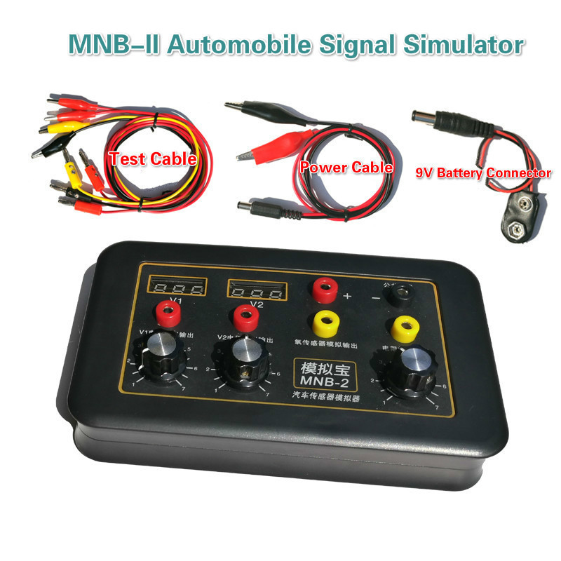 Generator sinyal simulasi kendaraan mobil, MNB-2, penguji ECU mobil, Simulator sinyal Sensor otomati