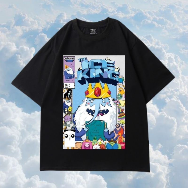 T-SHIRT ICE KING POSTER PINTEREST - KAOS BAJU ANIMASI PRIA WANITA TERLARIS