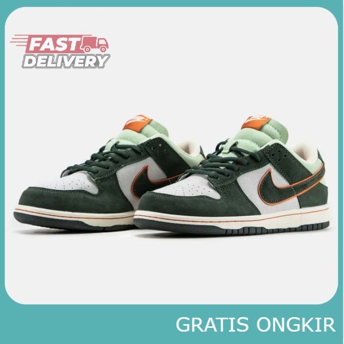 SEPATU SB DUNK LOW STEAMBOY OST GREEN ORANGE OTOMO