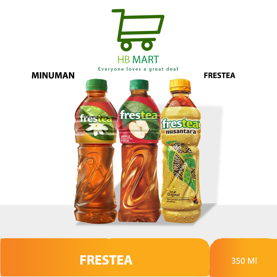 

KHUSUS KIRIM PAKAI OJOL MINUMAN TEH FRESTEA RASA APEL / JASMINE / HONEY / NUSA pack isi 12 x 350 ml