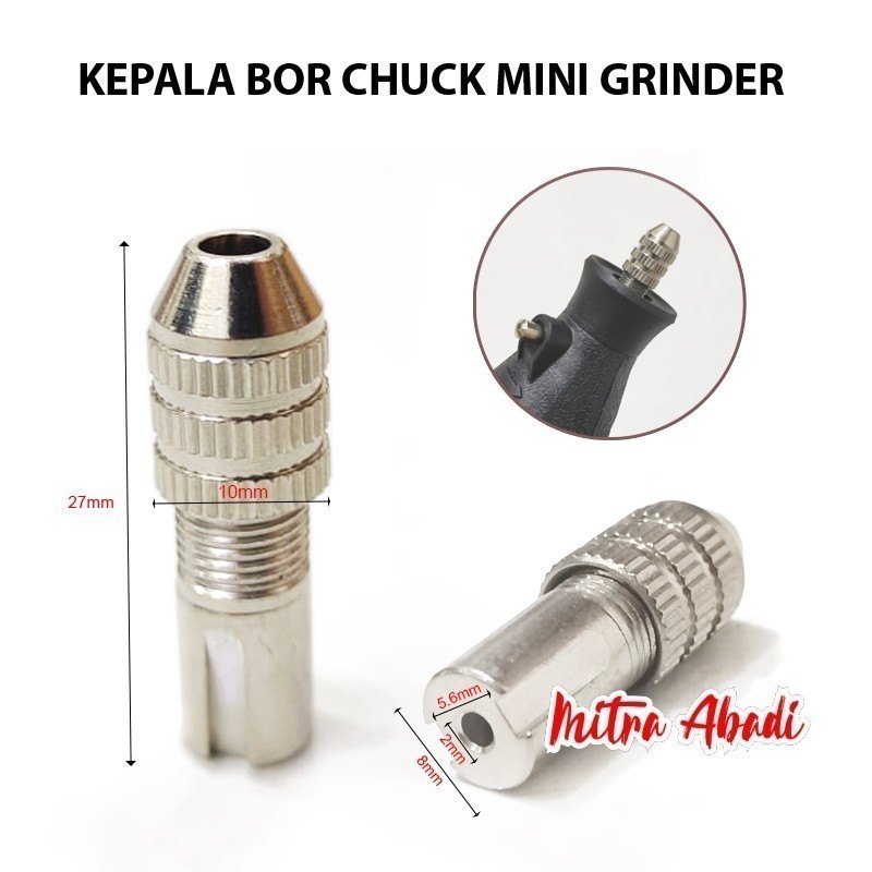 Kepala Bor Kecil Mesin Mini Grinder / Kepala Grinder
