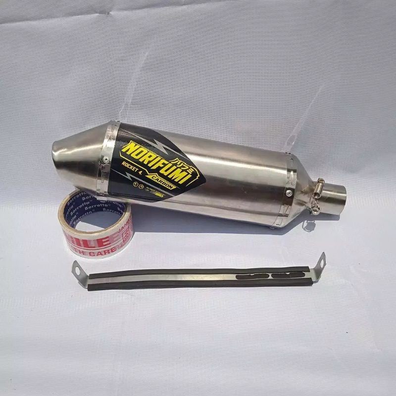 Silencer Knalpot Norifumi Torc KLX 150 crf 150l D-Tracker 150 SE DM 38MM Murah terlaris diskon