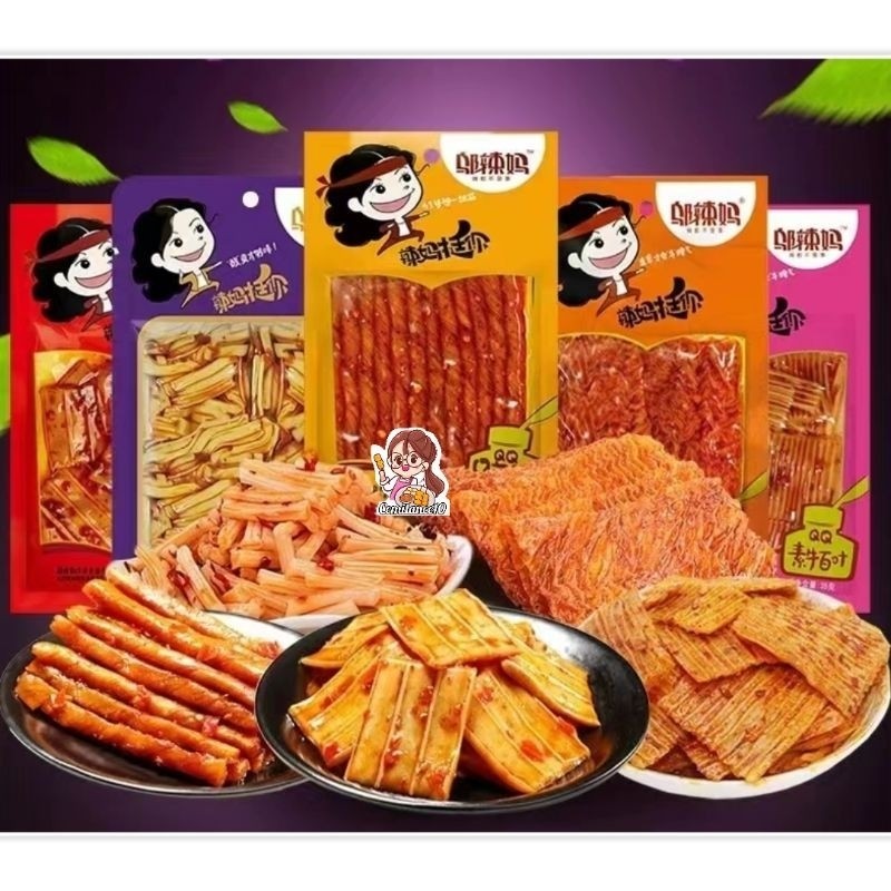 

HALAL LATIAO MINI TENDON SPICY 25GR/35GR VEGE TOFU FOOD