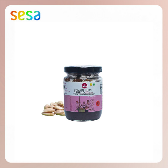 

TIMURASA Kenari Nuts Spread w/ Dark Cocoa 200gr - Selai Kacang NO-MSG