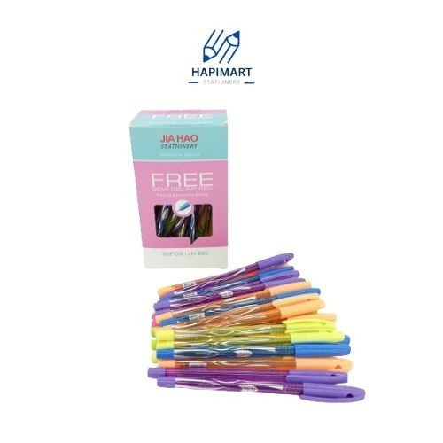 

Ballpoint Pulpen Semi Gel Tinta Hitam Per Box Isi 50 PCS Pulpen 1 Pack JH-895