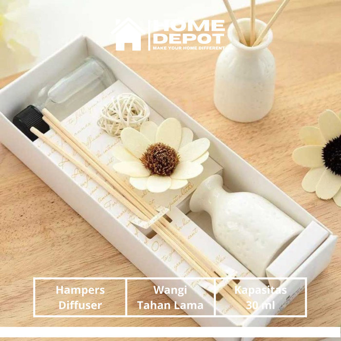 

Kado Nikahan Wedding Hampers Diffuser Rattan Sticks 30ml - Multiwarna, Osmanthus