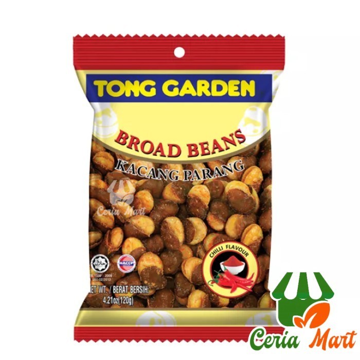 

Kacang Koro Tong Garden Broad Beans Chili 120 gr - Kacang Parang Pedas