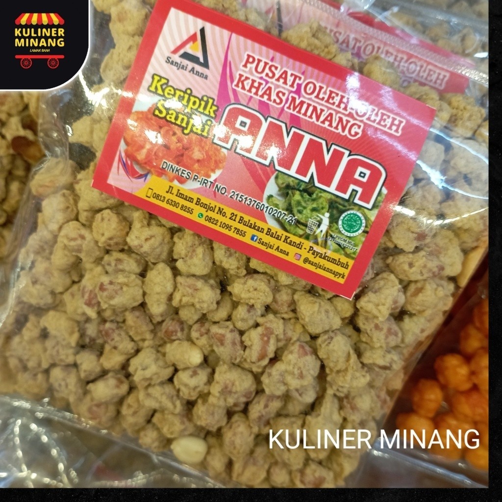 

Kuliner Minang Kacang telur Anna 250g Extra Puas Minang Oleh Oleh Cemilan Makanan Khas Padang Jajanan Snack