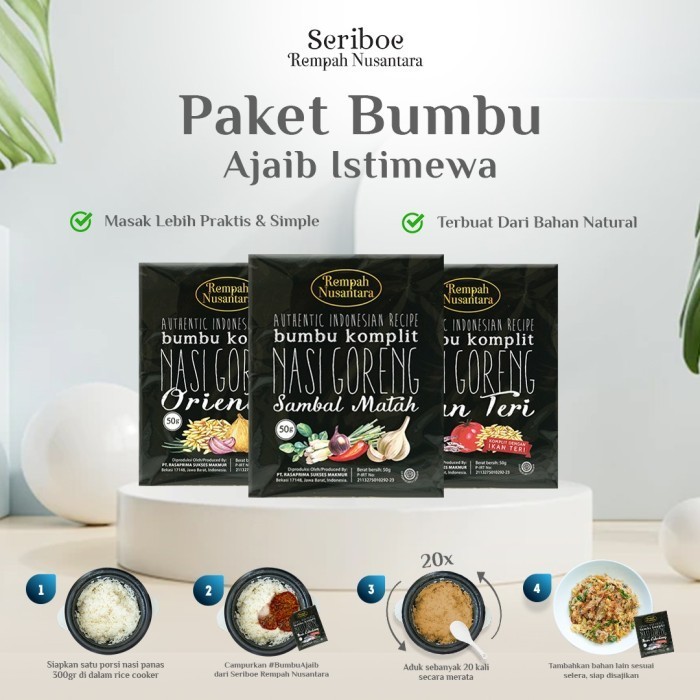 

New Promo-[sukron_86] Bumbu Nasi Goreng Ajaib Istimewa