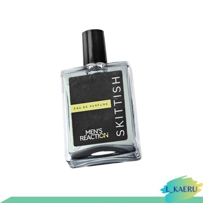 Parfum Tahan Lama Mens Reaction Skittish EAU DEU Original BPOM