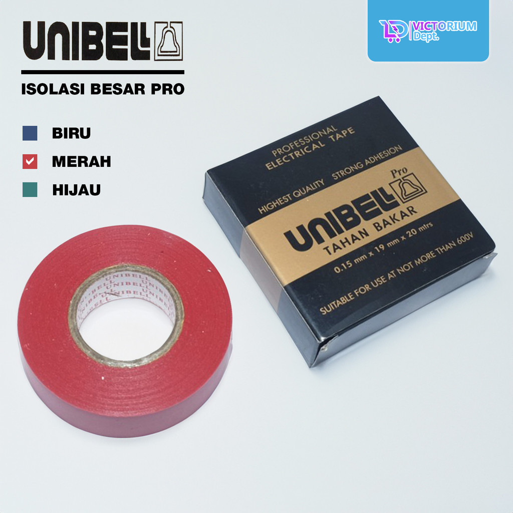 

VICTORIUM- UNIBELL ISOLASI BESAR PRO MERAH