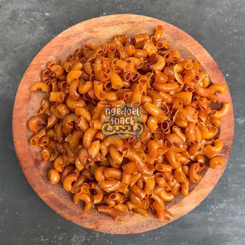 

( 100 gr) MAKARONI OMEX makaroni balado pedas makaroni mantap terlaris
