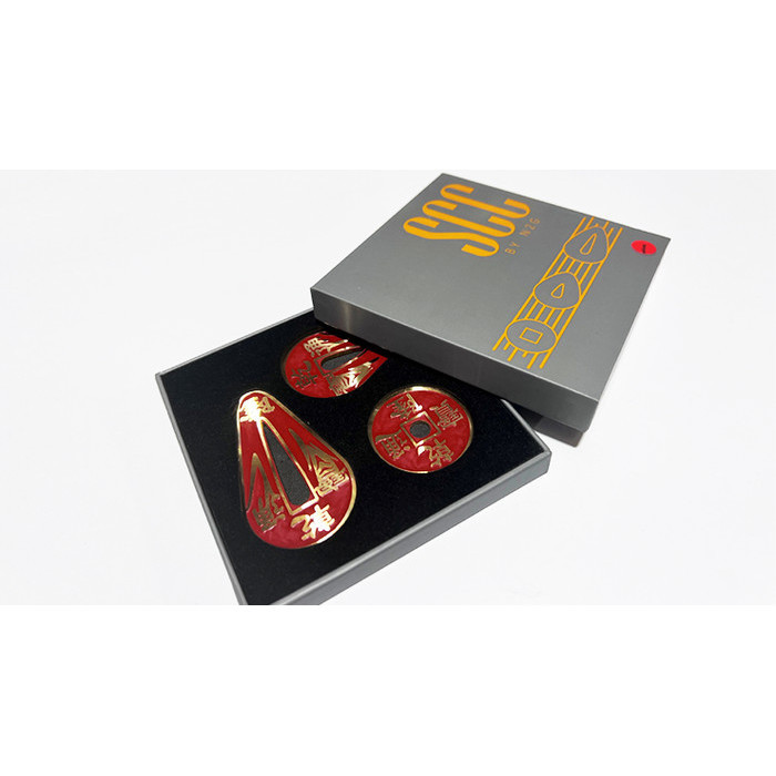 Alat Sulap Street Magic Coin Original SCC RED by N2G Best Quality