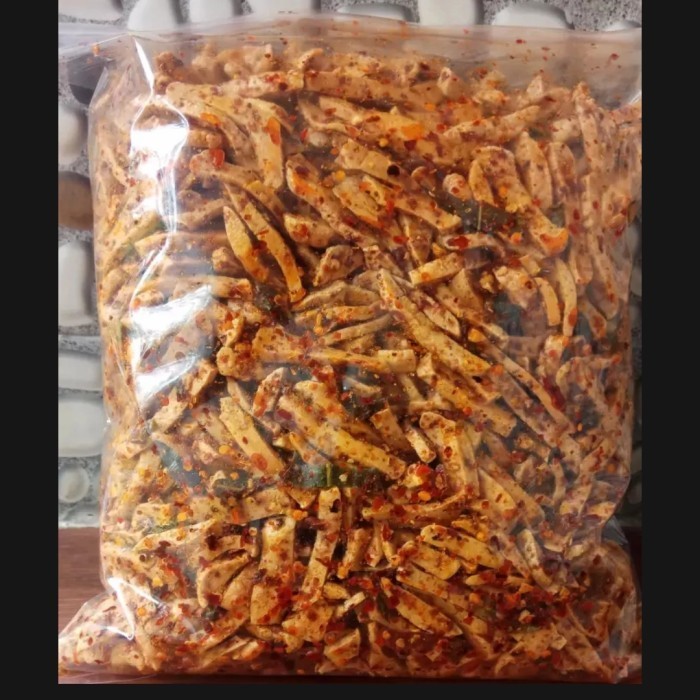 

ST BASRENG RENYAH PEDAS DAUN JERUK 1 KG