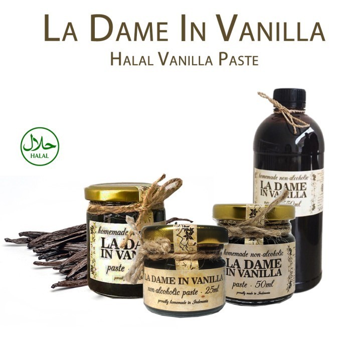 

La Dame in Vanilla Halal Vanilla Paste 50 ml - ED 30 Juni 2024