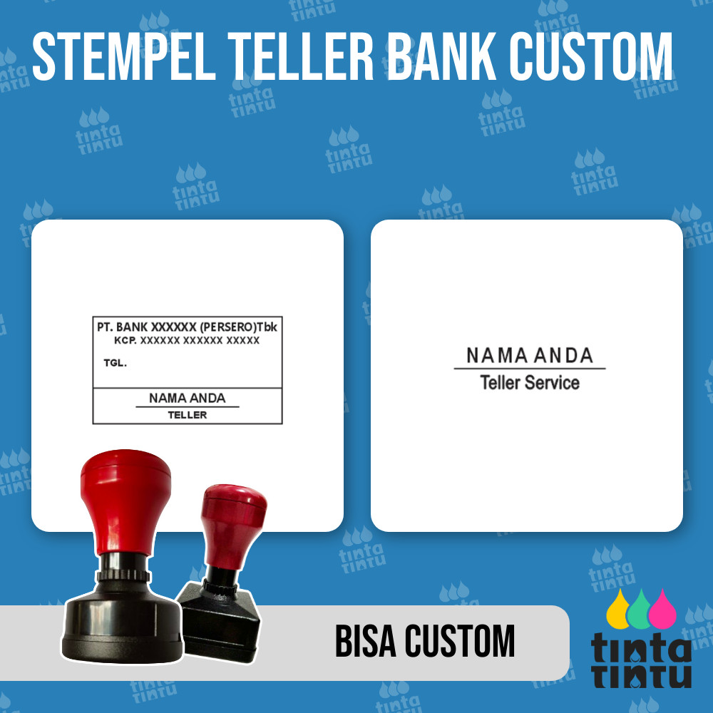 

Stempel Teller Bank Custom