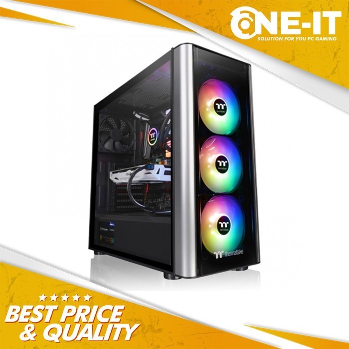 Case Thermaltake Level 20 MT ARGB ATX Black Casing Komputer