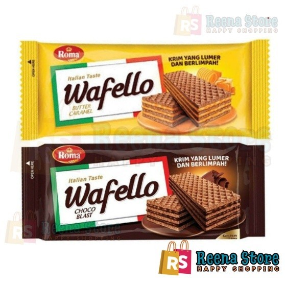 

WAFELLO WAFER CHOCO BLAST 117 GRAM BUTTER CARAMEL 130 gr - Reena Store