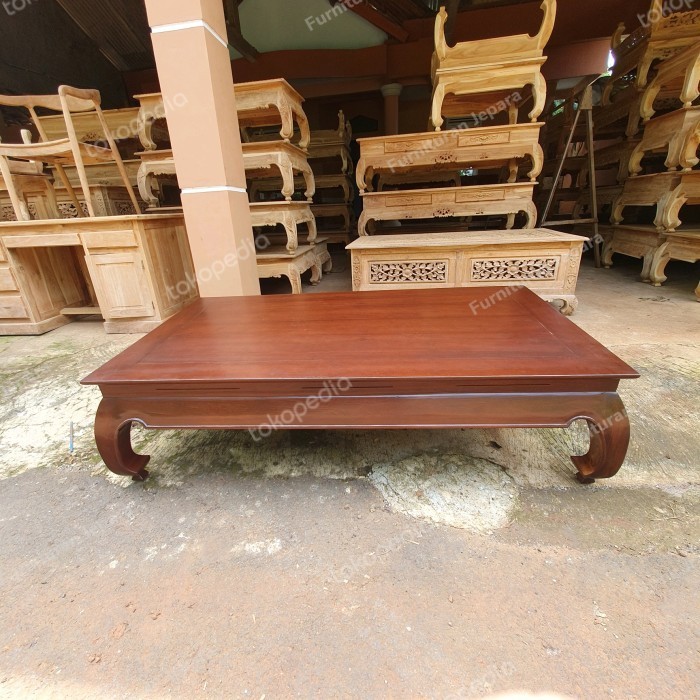 Meja Tamu Minimalis Coffee Table | Meja Ketapang Jati Jepara