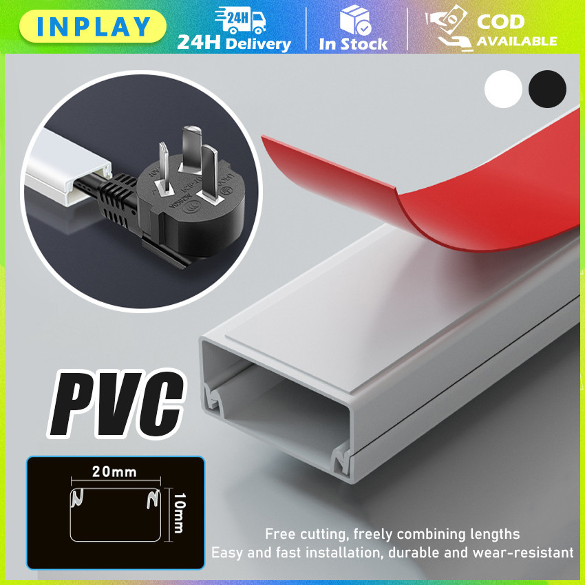 1 Meter Penutup Kabel Cable Organizer / Pelindung Kabel Dinding / Pembungkus Perapi Pelindung Kabel