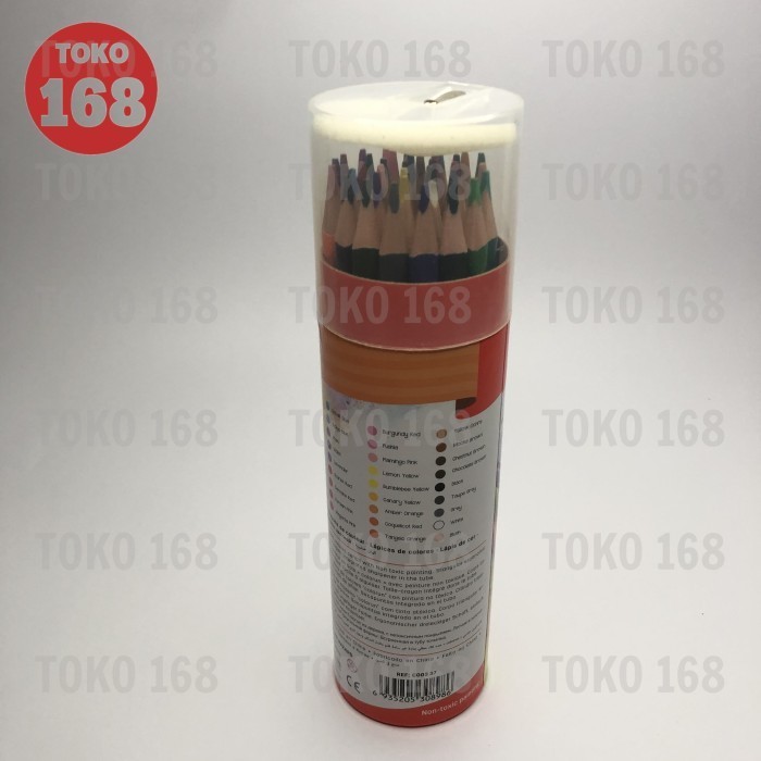 

✨LARIS✨ -DELI Colored Pencil 36 Colors / Pensil Warna 36 Warna C00337 (TABUNG)