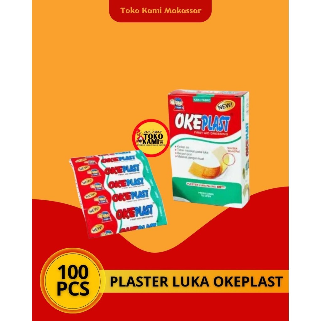 OkePlast / Oke Plast isi 100 lembar
