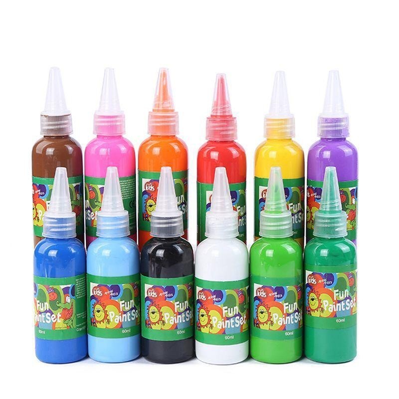 

Cat Anak FUN FINGER PAINT 60ml/ cat tangan anak non toxic / mudah di bersihkan dan tidak berbau/ cat acrylic/ super tempera 60ml / cat lukis anak/ painting/ menggambar [grosirmainanjkt]