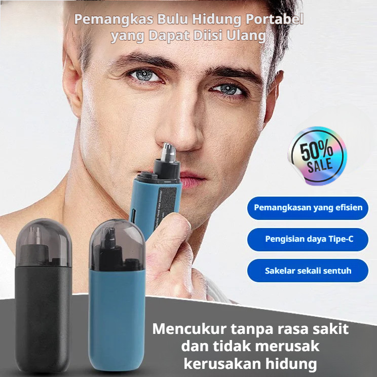 Pemangkas bulu hidung elektrik/alat cukur bulu hidung/cukur bulu hidung