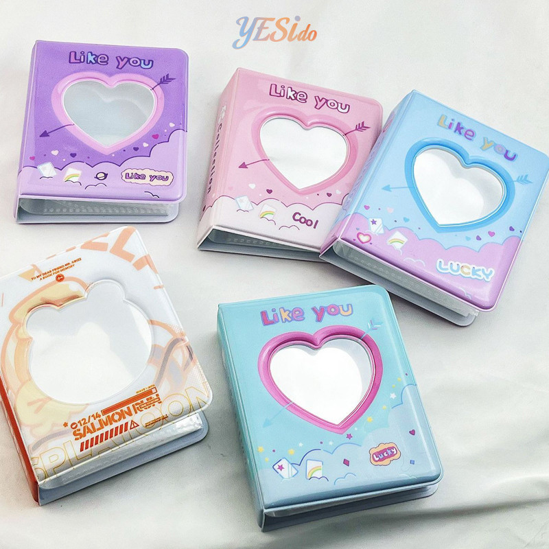 

COD✨ Album Penyimpanan Polaroid 3 inci Album Mini Album Idola Album Penyimpanan Kartu Kecil-YES