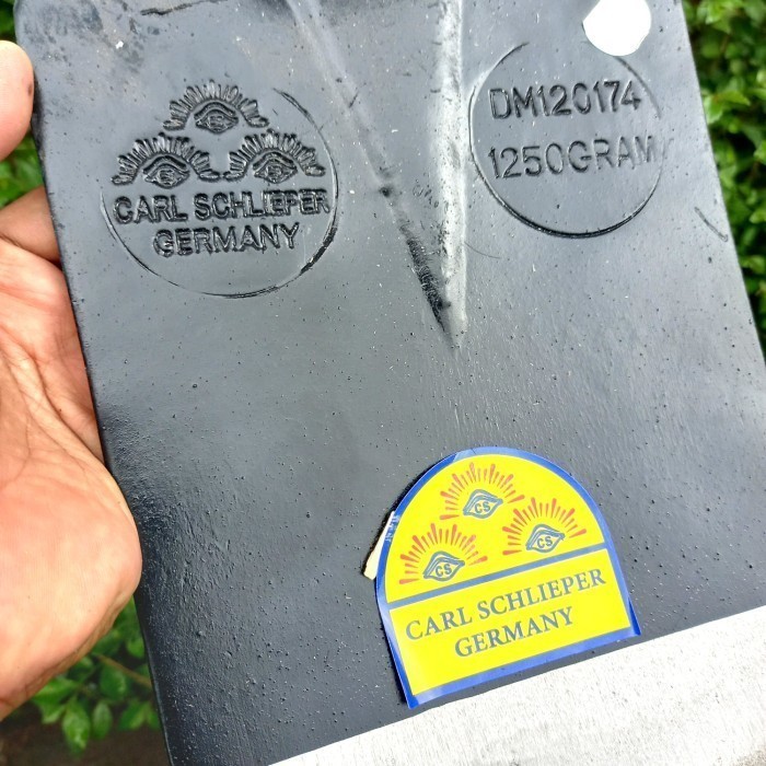 cangkul pacul baja asli cap mata 3 carl schlieper germany ori 100%