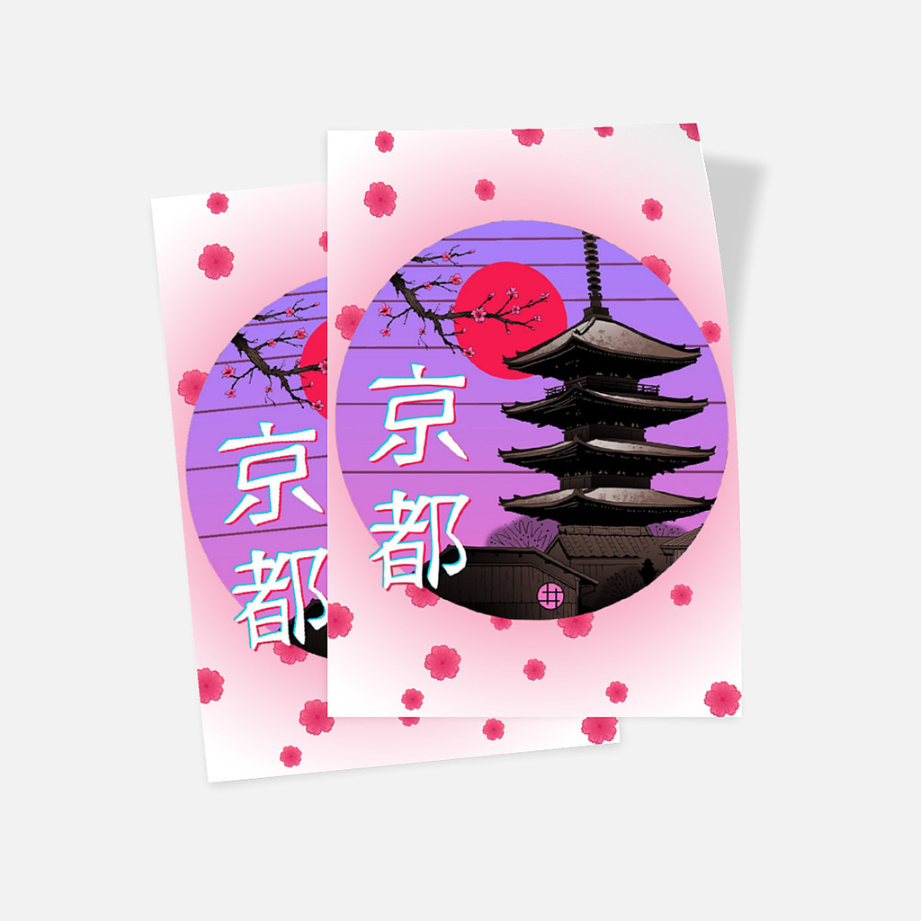 

Matte Sticker - Set of 2 Model Jepang - Toba City